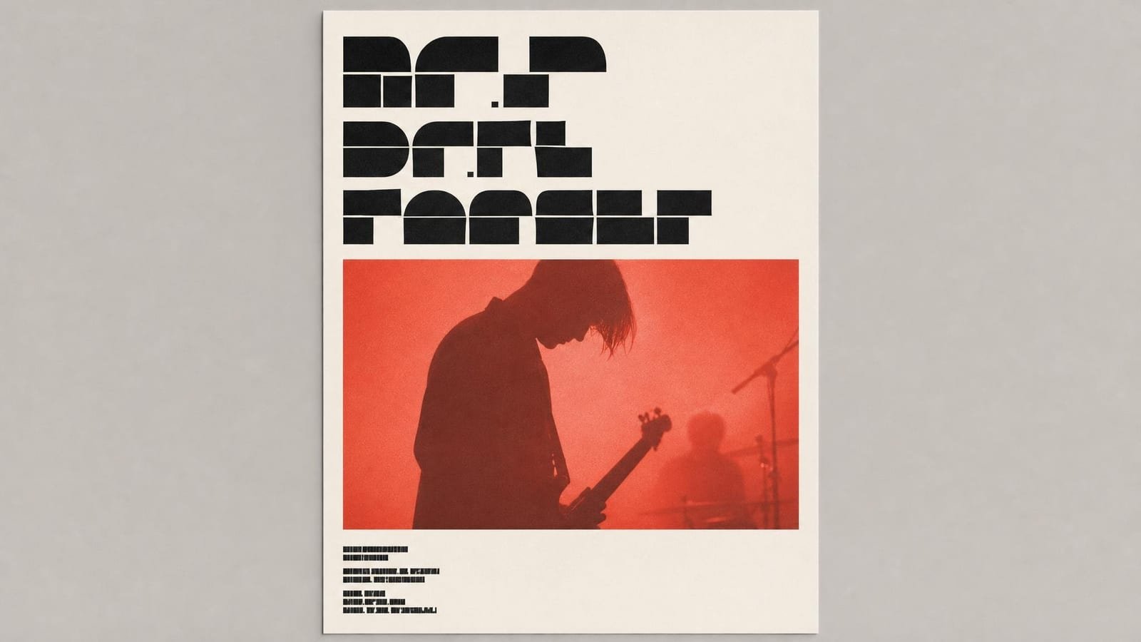 Reference image — drag the handle to apply the poster and editorial grid overlay