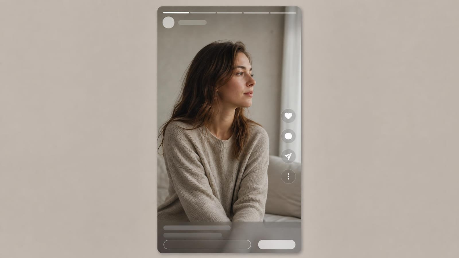 Reference image — drag the handle to apply the social media safe-area overlay